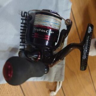 シマノSHIMANO エギングロッド セフィアCI4+ S809ML とリール、SHIMANO ...