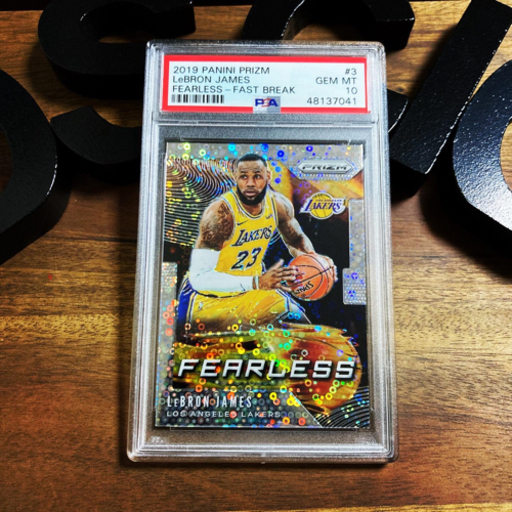 2019 Lebron James Fearless PSA 10!! おまけ付き！