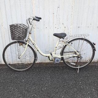 9-11電動アシスト自転車　パナソニック　バッテリー　充電器　鍵付き　電動自転車
