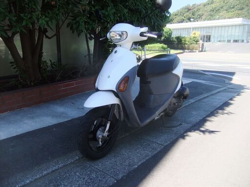スズキ　レッツ4　中古実動美車(バフ磨き済み)　バッテリー新品交換済み　グリップ新品交換済み　ナンバー登録書類有