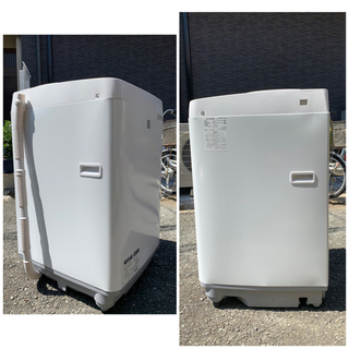 🏅シャープ 5.5キロ 穴なし槽カビぎらい‼️配送無料🚛当日配送‼️清掃済み🔹　冷蔵庫　も出品✅　京都　兵庫　大阪　滋賀　和歌山　京都　✨       