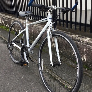 ＜動作・美品＞あさひ・プレシジョンスポーツ・アルミ 430㎜・3×8段変速・ホワイト