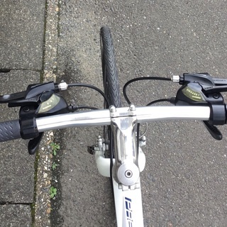 ＜動作・美品＞あさひ・プレシジョンスポーツ・アルミ 430㎜・3×8段変速・ホワイト