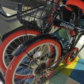 【ネット決済】graphis  折り畳み自転車