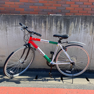 【ネット決済】かなり美品　自転車　クロスバイク　ロードバイク　2...