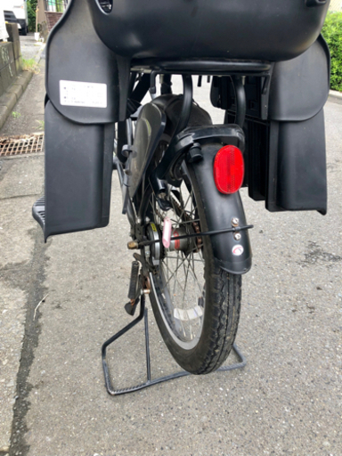 非電動自転車 マオリー 子乗せ自転車 武田産業 黒 キッズシート