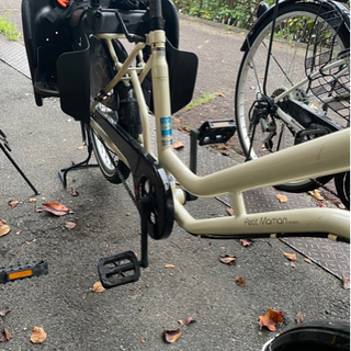 子ども乗せ自転車(非電動) 20インチ 後席のみ 3段切替