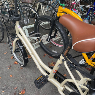 子ども乗せ自転車(非電動) 20インチ 後席のみ 3段切替