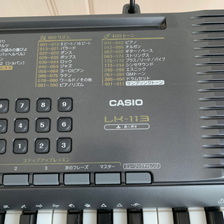 CASIO LK-113 電子ピアノ