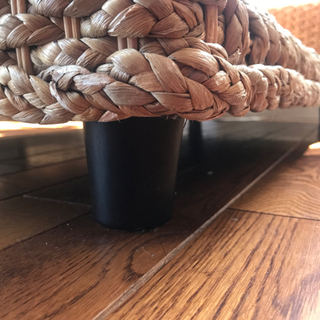 アジアン風ガラステーブル