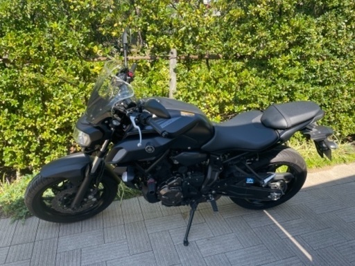 MT07 2019年製　マットブラック