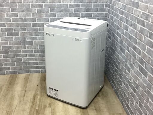 【ハッピー西葛西店】全自動洗濯機　4.5kg　シャープ　2019年式　ID:60333