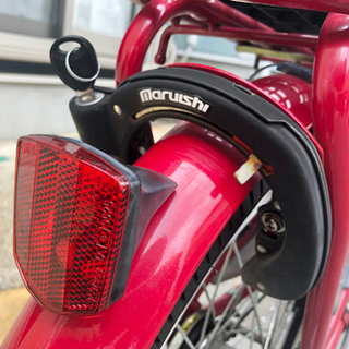 子乗せ自転車　使用２年　非電動　ふらっか〜ずシュシュ