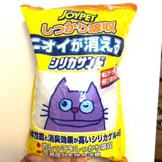 JOYPET  3袋　猫砂 シリカサンドクラッシュ 4.6L