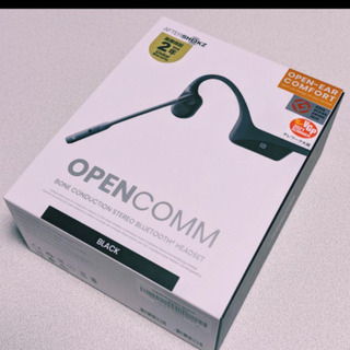 【ネット決済】AfterShokz OpenComm 骨伝導ヘッ...