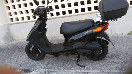 ヤマハジョグ4サイクル 4万5千円 ⁂売れました。名義変更手続き