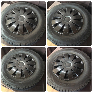 スタッドレス 205/70R15 ダンロップ ホイール付き4本