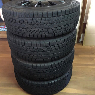 スタッドレス 205/70R15 ダンロップ ホイール付き4本