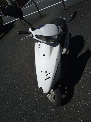 ホンダ スーパーディオ Super Dio AF27 白格安