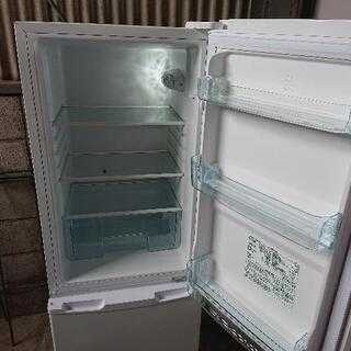 0816-1 アイリスオーヤマ 冷蔵庫 AF162-W 2019年製 162L 2ドア①