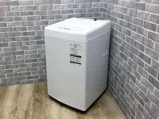 【ハッピー西葛西店】全自動洗濯機　4.5kg　東芝　2020年式　ID:60763