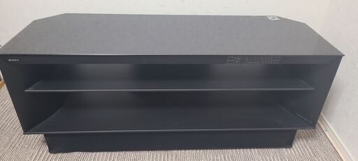 SONY製TV台ブラック、内部スピーカー付