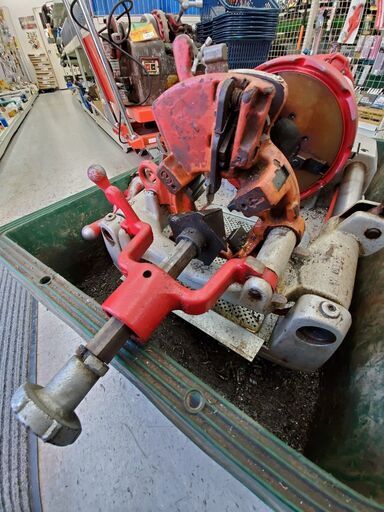 REX S80A ねじ切り機 パイプマシン【リライズ野田愛宕店】【店頭取引