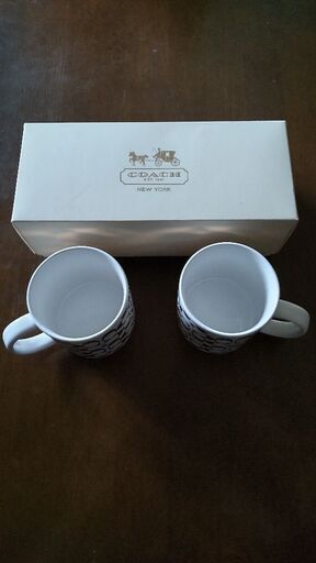 コーチ　マグカップ※ﾌﾟﾛﾌｨｰﾙみてください！
