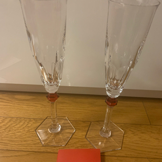 新品未使用バカラ グラス 2本セット