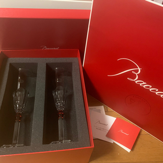 新品未使用バカラ グラス 2本セット