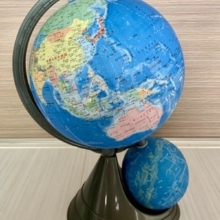 【ネット決済】昭和カートン 二球儀地球儀 球径26cm