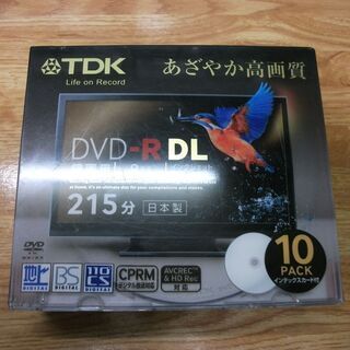 TDK 録画用DVD-R DL(215分) デジタル放送録画対応...