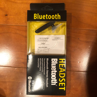 新品　ヘッドセット　Bluetooth ブルートゥース　イヤホン　②