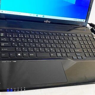 快適SSD TOSHIBA LIFEBOOK AH45/M Core i3-4005U 1.70GHz 4GB SSD120GB 東芝 ノートPC   リカバリ済 15.6インチ