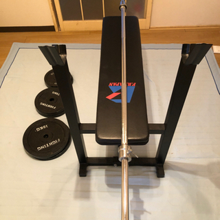 ベンチプレス　シャフト　ウエイト45kg