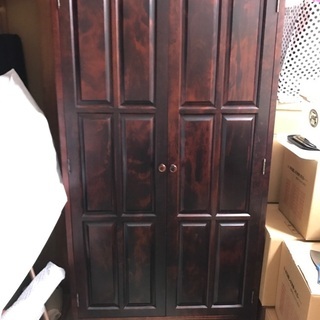 洋服ダンス(旭川民芸家具) 美品 w2-worldbuffet.co.uk