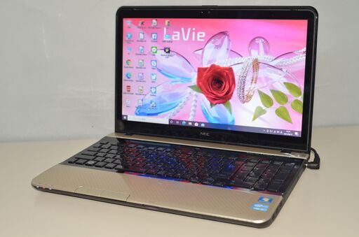 ノートパソコン NEC LS550/H Windows10+office 爆速SSD512GB i5-3210M/メモリ8GB/ブルーレイ/USB3.0/15.6インチ/HDMI/無線/便利なソフト