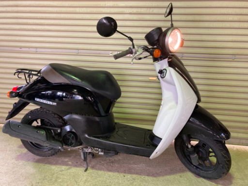 【売約済】実働 BT新品 バリ溝 ホンダ AF67 トゥデイ FI 4スト原付 インジェクションバイク スクーター ブラック