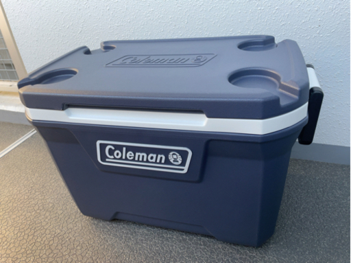 【お取引決定】【中古美品】COLEMAN 52QT CHEST COOLER Blue Nights 52QT コールマン チェスト クーラーボックス