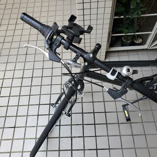 DUNLOP クロスバイク 700c (スマホホルダー, 空気入れ, 盗難防止ロック)