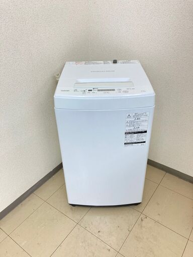 【美品】【地域限定送料無料】洗濯機　東芝　4.5kg 2019年製　ASA091902