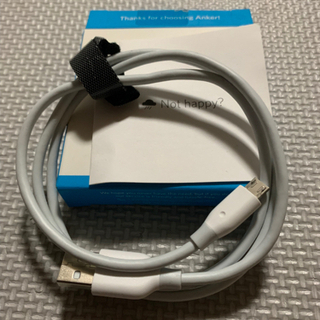 【ネット決済】携帯充電コード　Micro USBタイプ　Anker