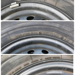 ハイエース タイヤ & ホイール 4本セット 200系