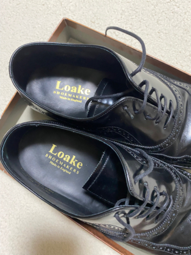 値下げ！LOAKE(英国王室御用達) メンズ革靴 約25.0cm