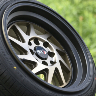 HLK ホイール　165/50R15 8J  鬼引っ張り　軽自動車　15インチ