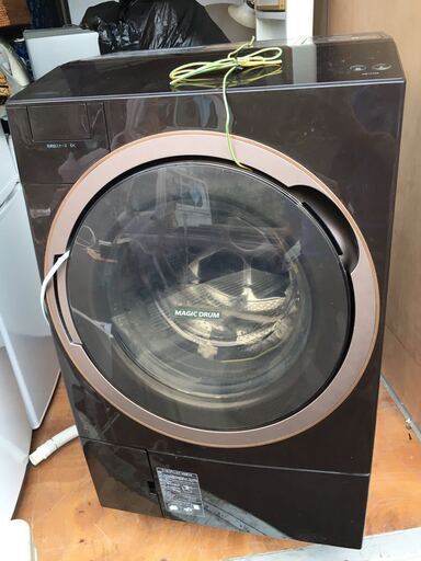 TOSHIBA 東芝 ドラム式洗濯機 TW-117X5L 11kg 2017年 ドラム式洗濯乾燥機 ななめ 洗濯乾燥機