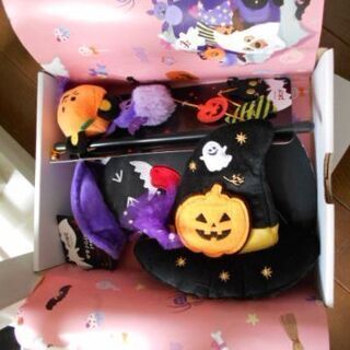 【廃盤レア】新品★peco box★ハロウィン 猫おもちゃ4点セ...