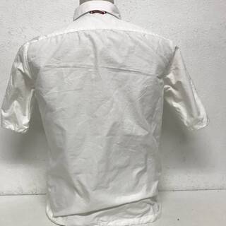 ⭕⭕⭕NY2/85 国内正規品 モンクレール MONCLER ガムブルー GAMME BLEU ワッペン 半袖シャツ メンズ 3 ホワイト トップス カットソー 本物保証⭕⭕⭕