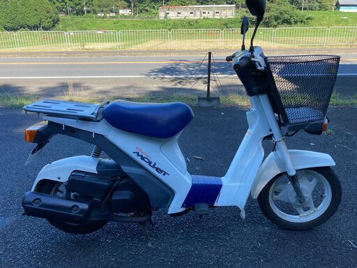 調子の良い・乗り易く良く走る！バッテリー良、セル一発始動、完動品　スズキ　スーパーモレ　原付