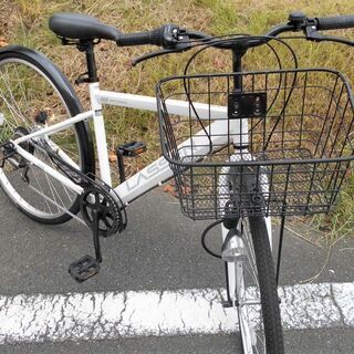 LASSEN27インチ クロスバイク 6段変速 LEDダイナモライト